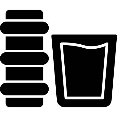 bira içecek vektör simgesi