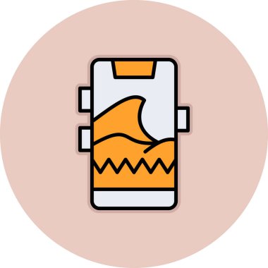 Dalga desenli sörf tahtası tasarımı