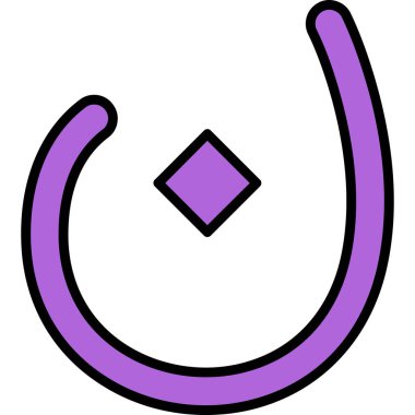 Karnaval maskesi vektör simgesi