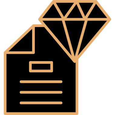 kutu teslim paketi simgesi - taslak biçimi