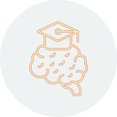 Mezuniyet başlığı simgesi.