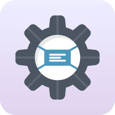 dişli ayarlama vektör simgesi