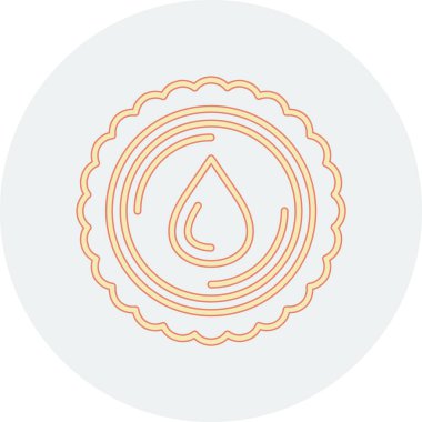 Benzersiz indirme vektör çizgisi simgesi