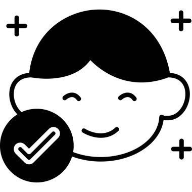 Taşaklı ve baloncuklu bir adamın vektör çizimi