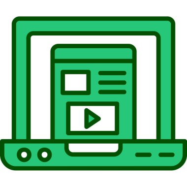 Video oynatıcı. Basit resimleme