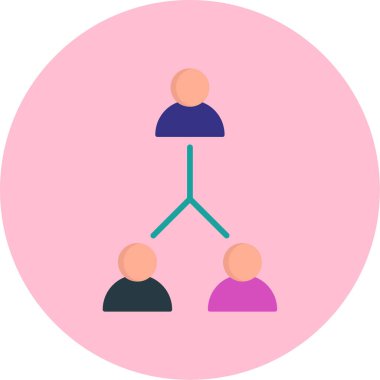 şebeke. Web simgesi basit illüstrasyon