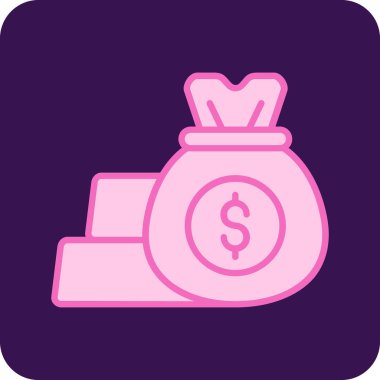 Para çantası. Basit tasarım