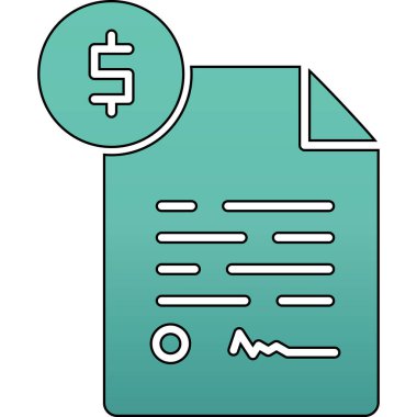 Vektör Doları simge tasarlamak