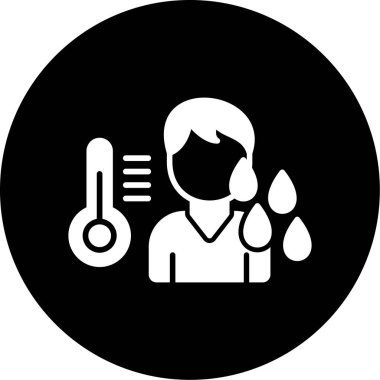 İnsan simgesinin vektör illüstrasyonu