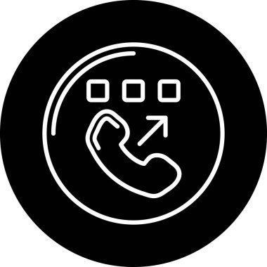 Telefon var. Basit resimleme