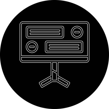 Modern b 'nin vektör illüstrasyonu eksik simgesi