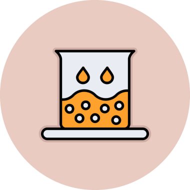 Varil petrol simgesi, anahat stili