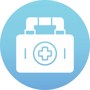 Moda biçimi izole edilmiş arkaplanda ilk yardım kipi simgesi