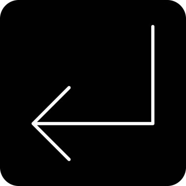 ok yönü konum simgesi ana hat biçiminde