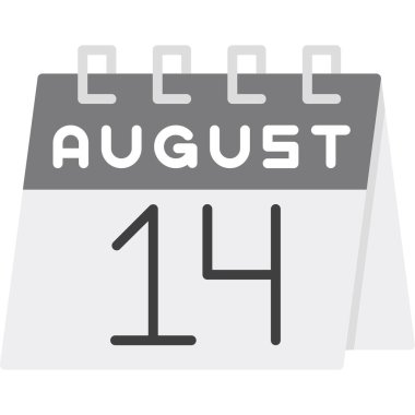 Ağustos tarihli takvim