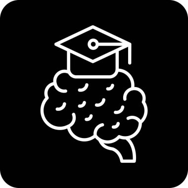 Beyin eğitimi öğrenme simgesi