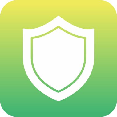 kalkan simgesi, vektör illüstrasyonu