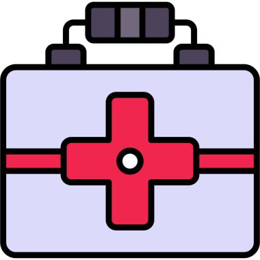 yardım kiti sağlık ikonu