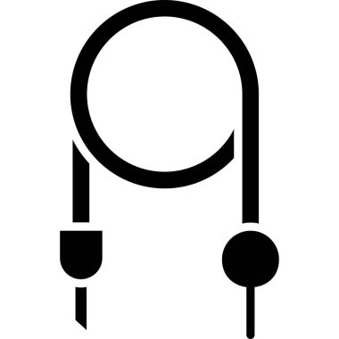 Kateter ağ simgesi, vektör illüstrasyonu