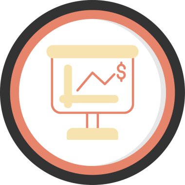 Çizelge. Web simgesi basit illüstrasyon