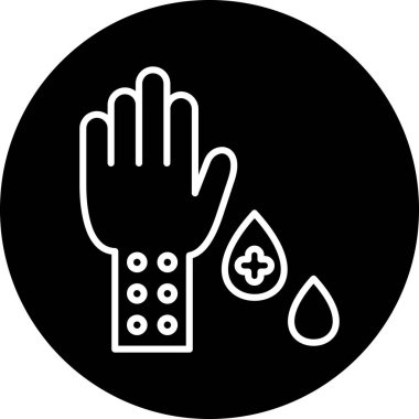 Modern simgenin vektör illüstrasyonu