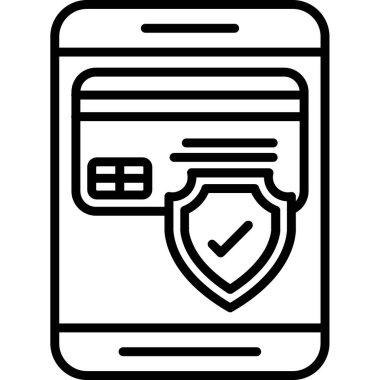 akıllı telefon simgesi, modern tasarım vektör çizimi.