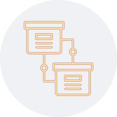 Web simgesi, vektör illüstrasyonu