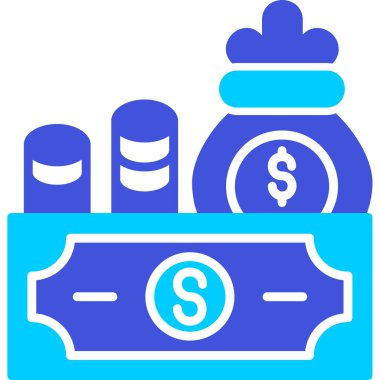 Bozukluklar. Web simgesi basit illüstrasyon