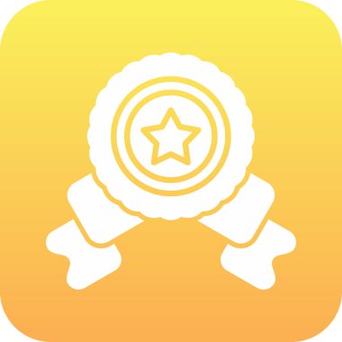 Yıldız simgesinin vektör illüstrasyonu