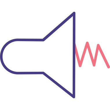 ses hacmi vektör simgesi