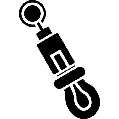 Ampul lambası simgesi Outline biçiminde