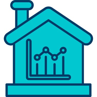 ok vektör illüstrasyon tasarımı olan ev