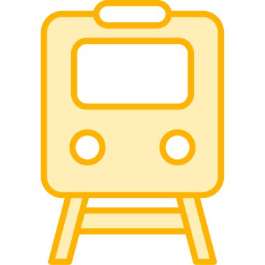 Basit vektör illüstrasyon yolculuğu