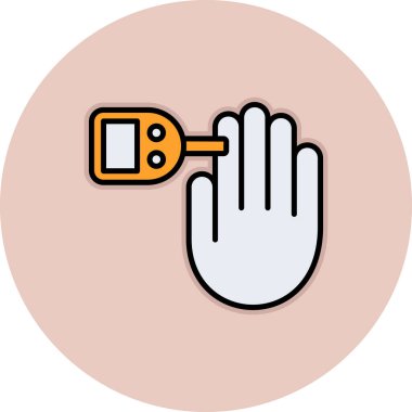 Modern b 'nin vektör illüstrasyonu eksik simgesi