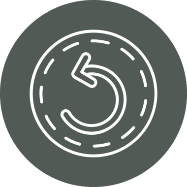 Modern oto tamir simgesinin vektör illüstrasyonu