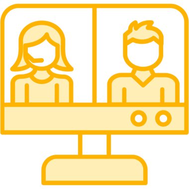 Konferans Toplantısı. Web simgesi