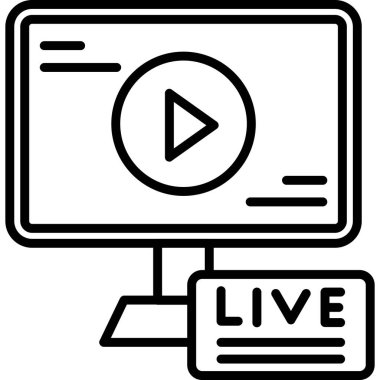 Canlı akışı kutsal kişilerin resmi, vektör çizim