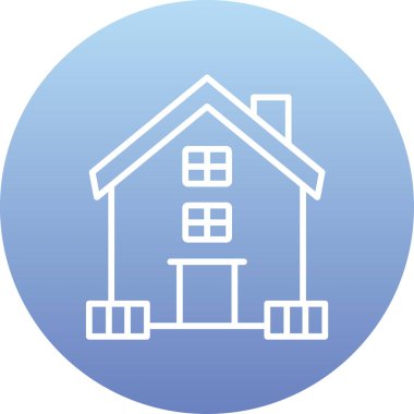 ev simgesi vektör illüstrasyonu