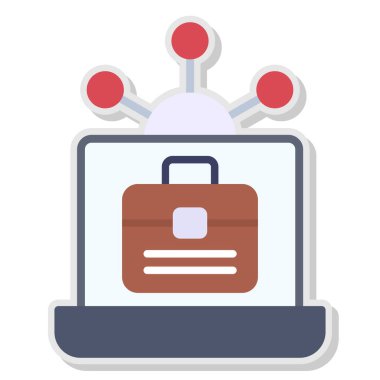 seyahat valizi ikon vektör çizimi