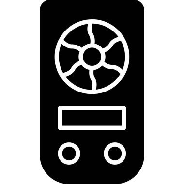 Klima simgesi, vektör illüstrasyonu