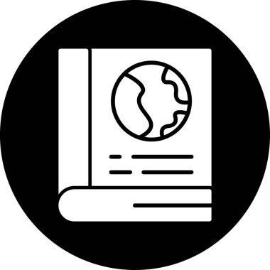 kitap simgesi vektör illüstrasyonu