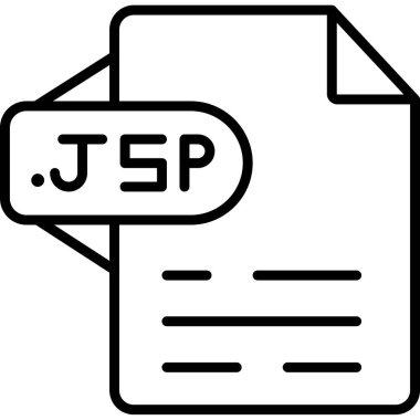 Web simgesi, basit vektör illüstrasyonu