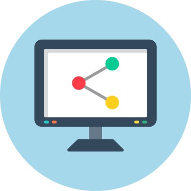 Web tasarım vektörü simgesi