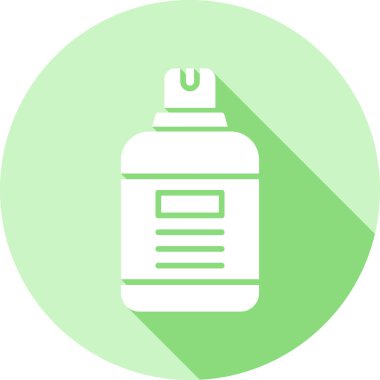 Bir şişe suyun vektör çizimi