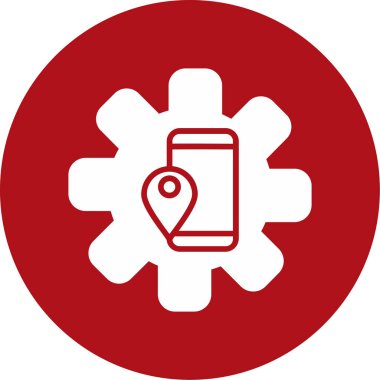 seo modern simgesinin vektör illüstrasyonu