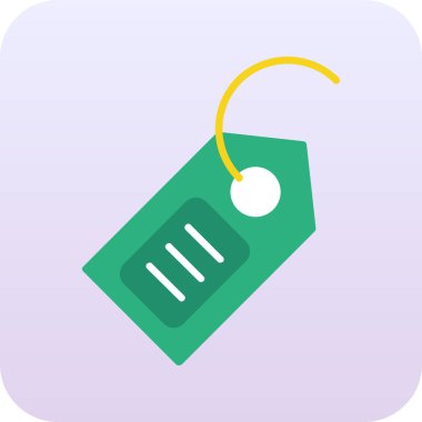 Fiyat etiketi simgesi. vektör tasarımı illüstrasyonu