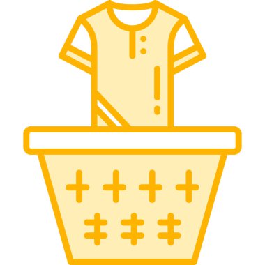 Elbise gömleği simgesi - taslak biçimi