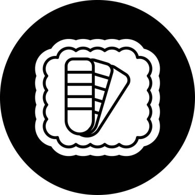 vektör illüstrasyonu, yiyecek simgesi