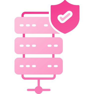 Güvenliğin vektör simgesi