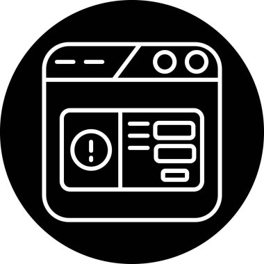 seo modern simgesinin vektör illüstrasyonu